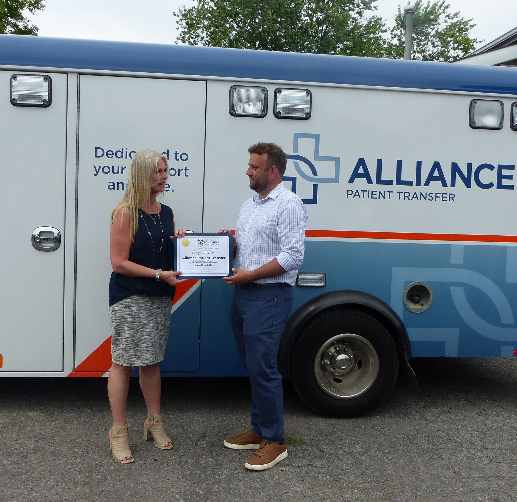 Alliance Patient Transfer celebrates Grand Opening