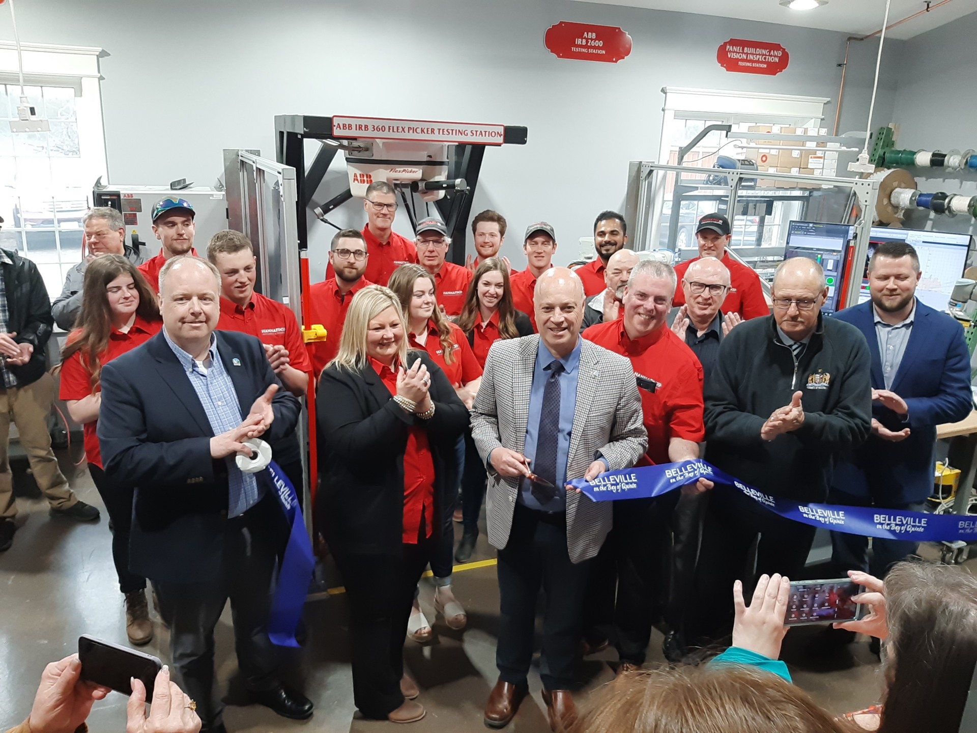 Hannafin Automation & Industrial Controls celebrates their new space