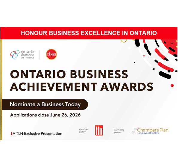 Nominate a Local Business for the 2026 Ontario Business Achievement Awards!