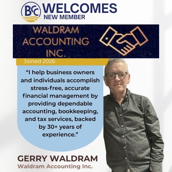 New Member: Gerry Waldram, Waldram Accounting Inc.